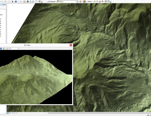 Ski Area Dolomiti Rilievo LiDAR